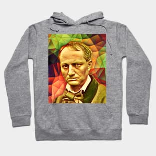 Charles Baudelaire Snow Portrait | Charles Baudelaire Artwork 15 Hoodie